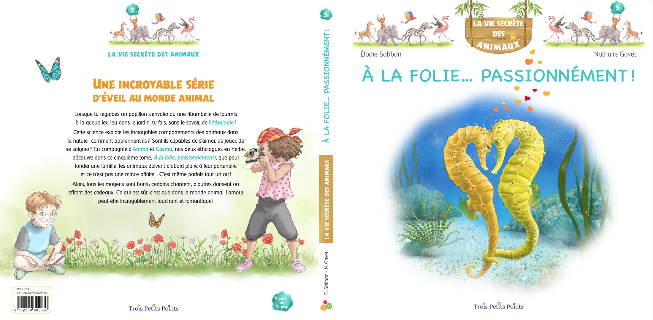Couverture du tome 5 : À la folie… passionnément !
