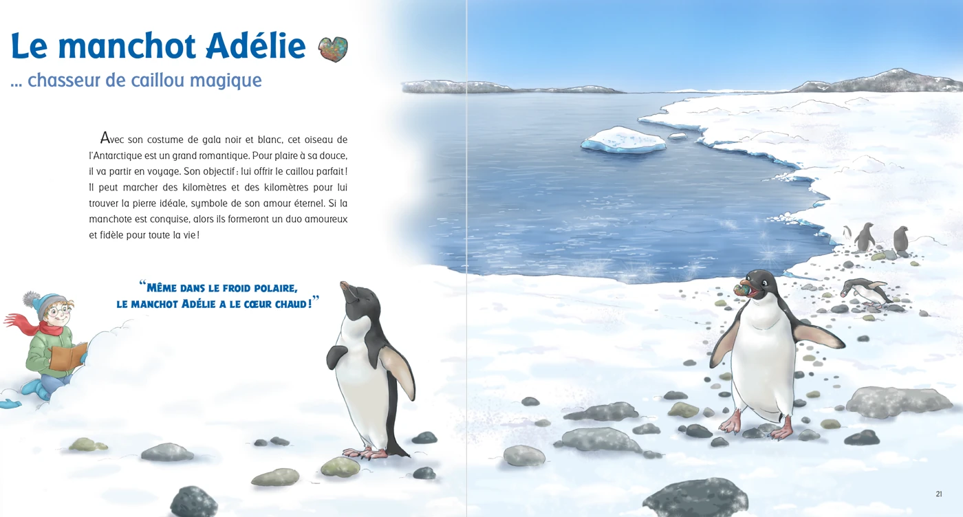 Extrait du tome 5 : Le manchot Adélie