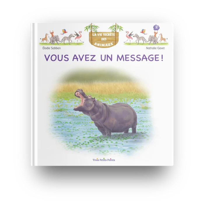 Couverture du tome 7 : Vous avez un message !