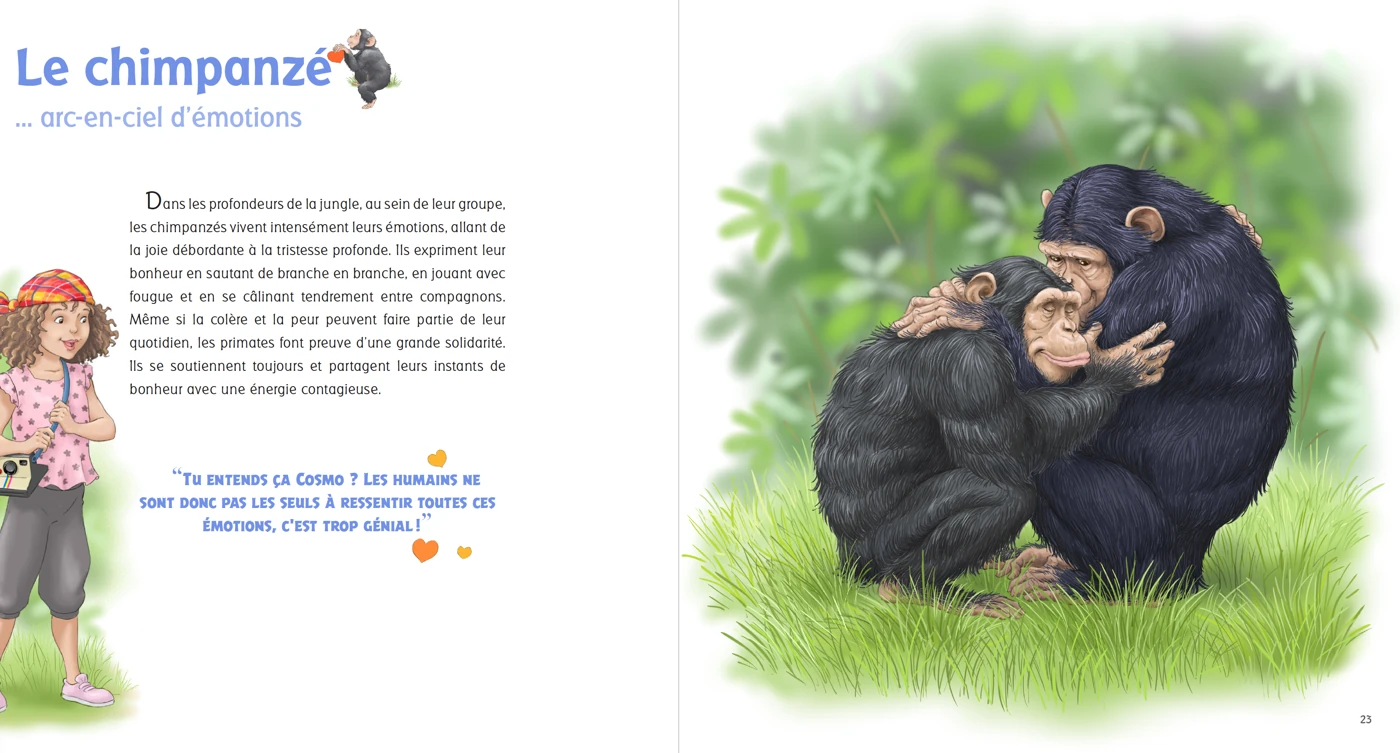 Extrait du tome 9 : Le chimpanzé